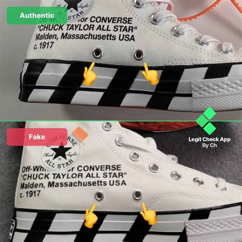 off white converse clear fake